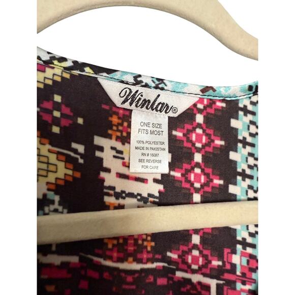 Winlar long satin kaftan - Picture 2 of 7